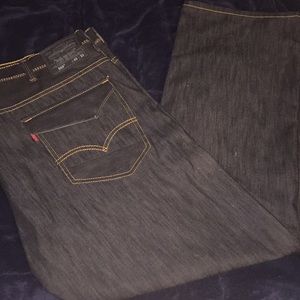 Levi 569 dark jeans